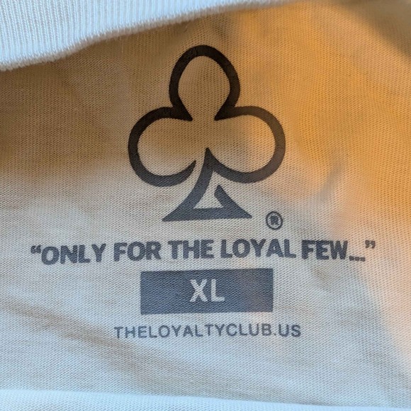 The Loyalty Club Graphic T-Shirt Mens XL Mardi Gras Camo Hip Hop Streetwear Tee - Picture 3 of 6